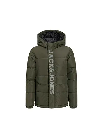 JACK & JONES | Jungen Steppjacke JCOSPEED | olive